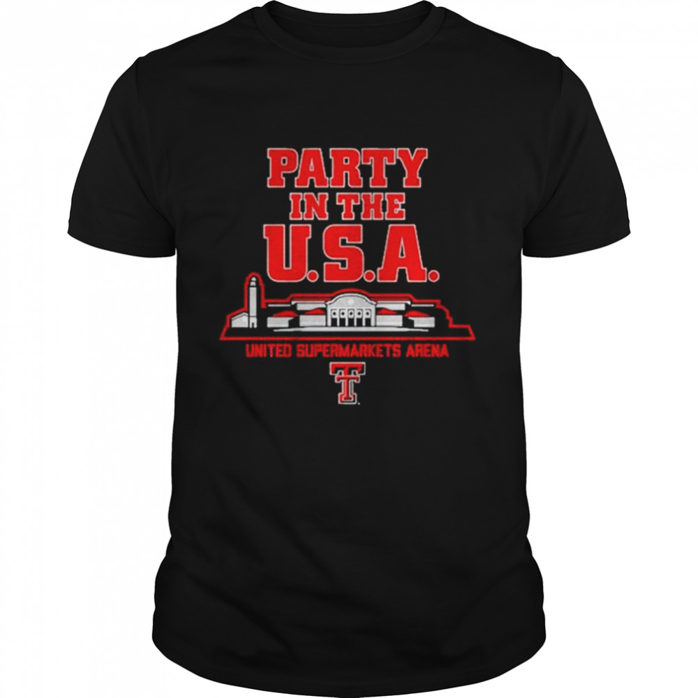 Texas Tech Party in the USA shirt