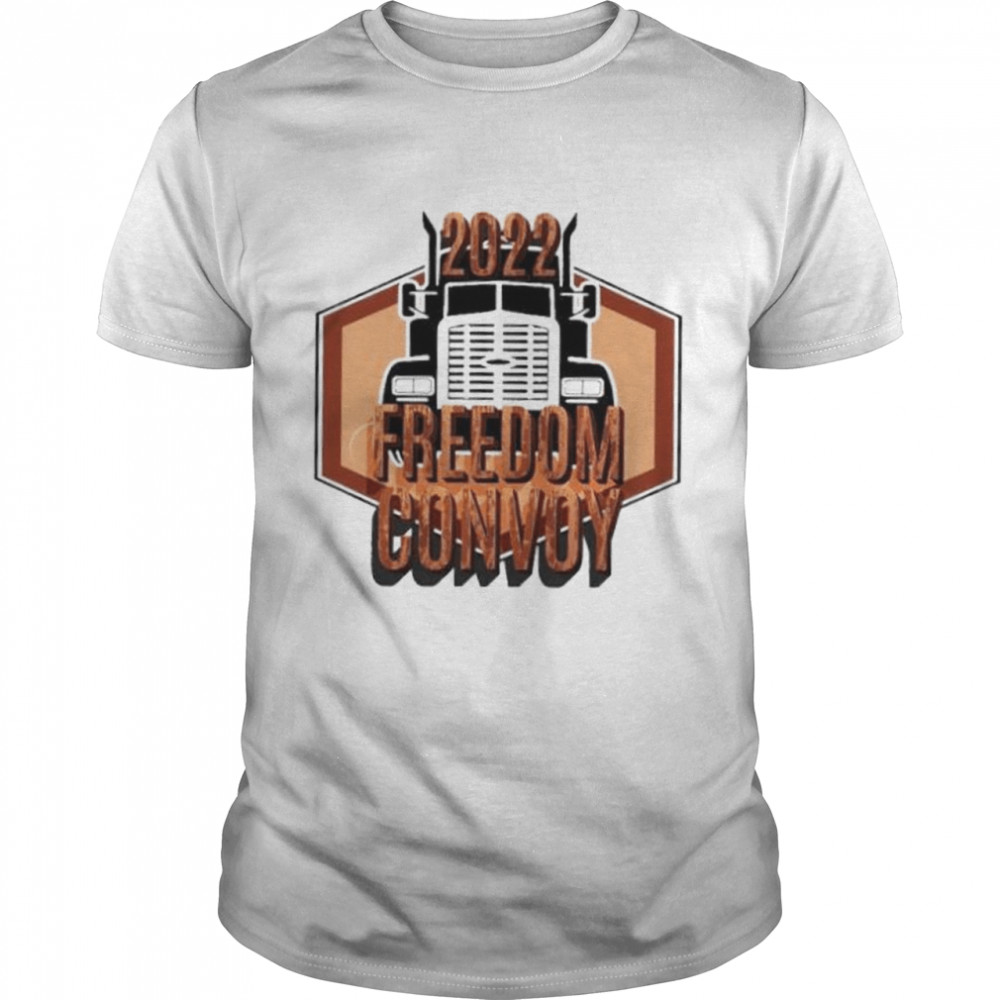 Truckers Freedom Convoy 2022 Thank you Truckers shirt Classic Men's T-shirt
