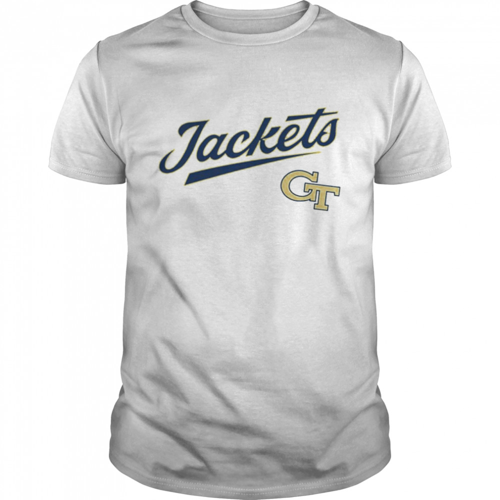 Georgia Tech Jackets script shirt
