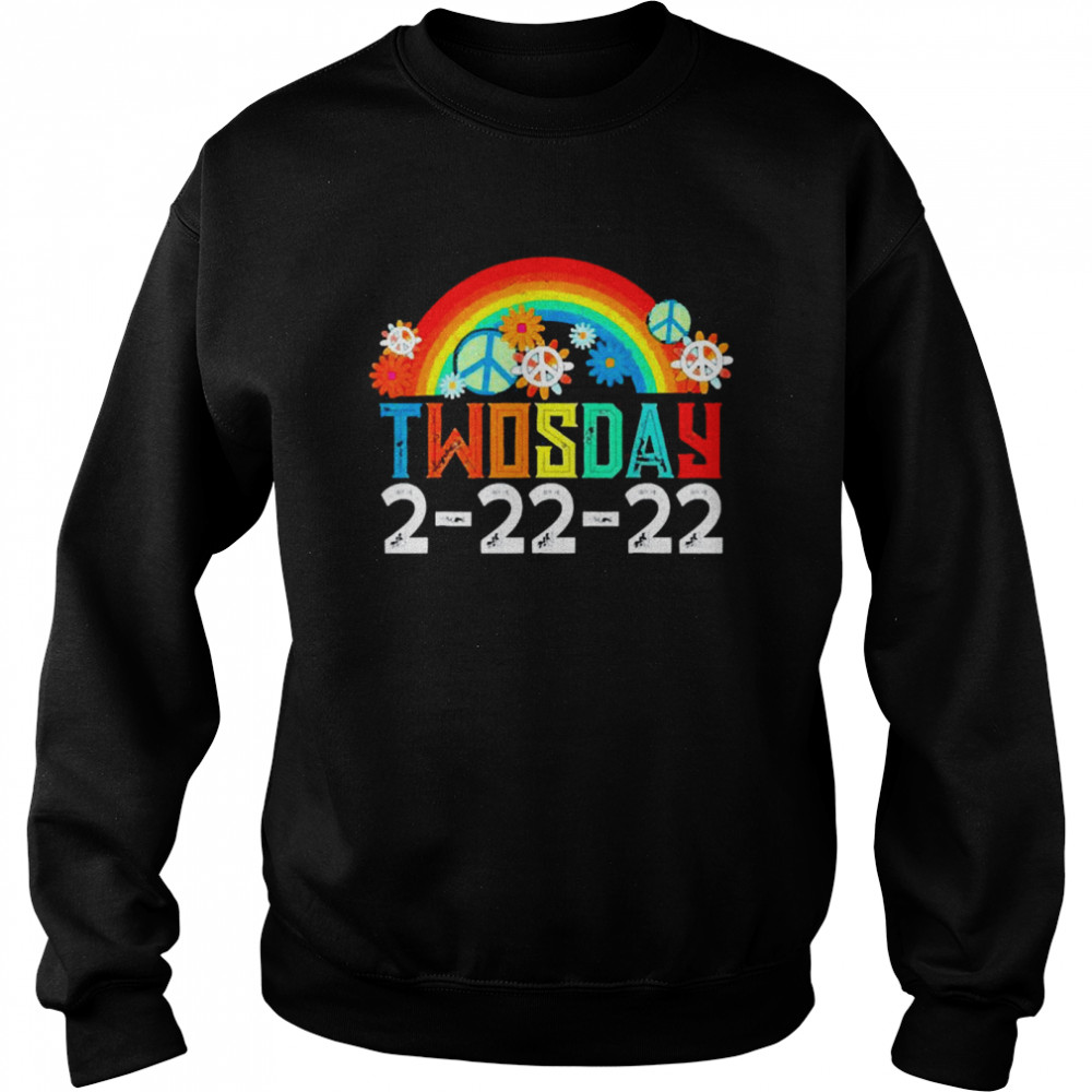 Vintage Twosday February 22nd 2022 2-22-22 Unisex Sweatshirt