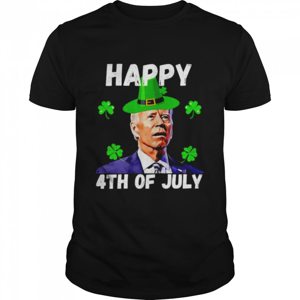 Biden Happy 4th of July St. Patrick’s Day shirt Classic Men's T-shirt