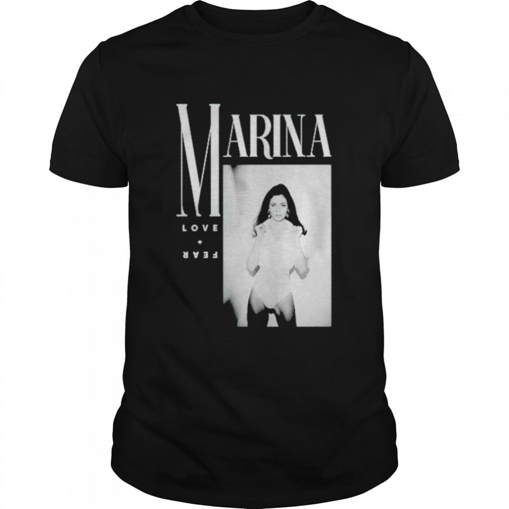 Marina love and fear tour shirt
