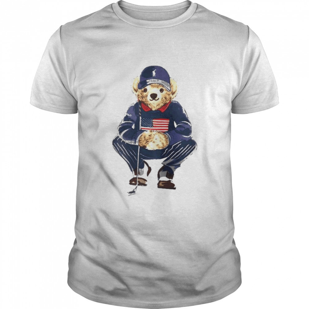 ustin Thomas Polo Golf Bear T- Classic Men's T-shirt