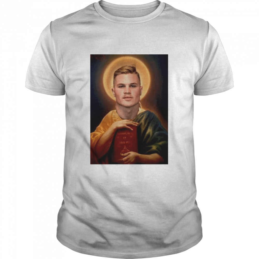 Saint Zach Bryan of America dominvs mevs et devs mevs shirt