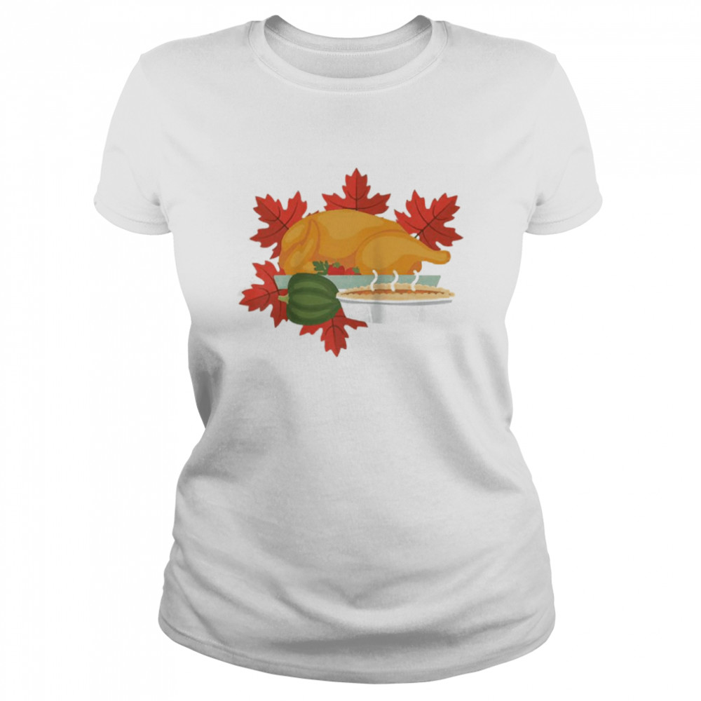 Thanksgiving Sorry No Diet On Thanksgiving Day  Classic Women's T-shirt