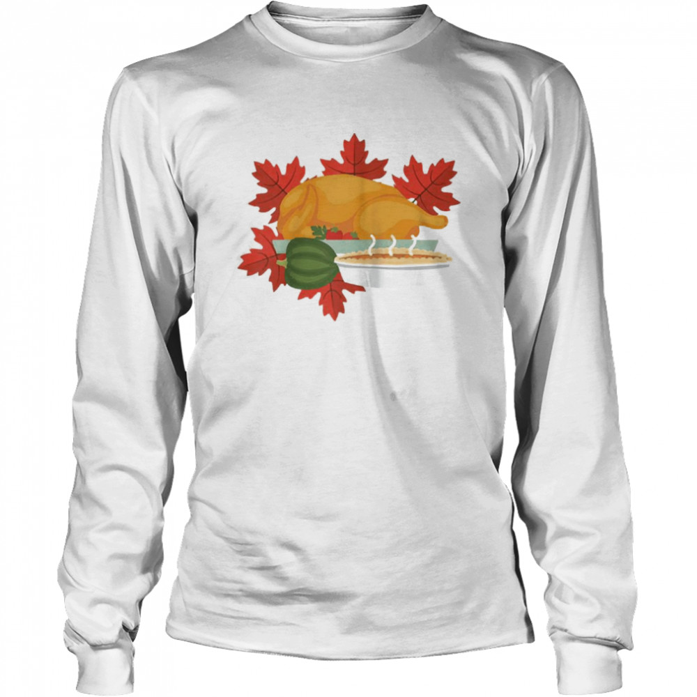 Thanksgiving Sorry No Diet On Thanksgiving Day  Long Sleeved T-shirt