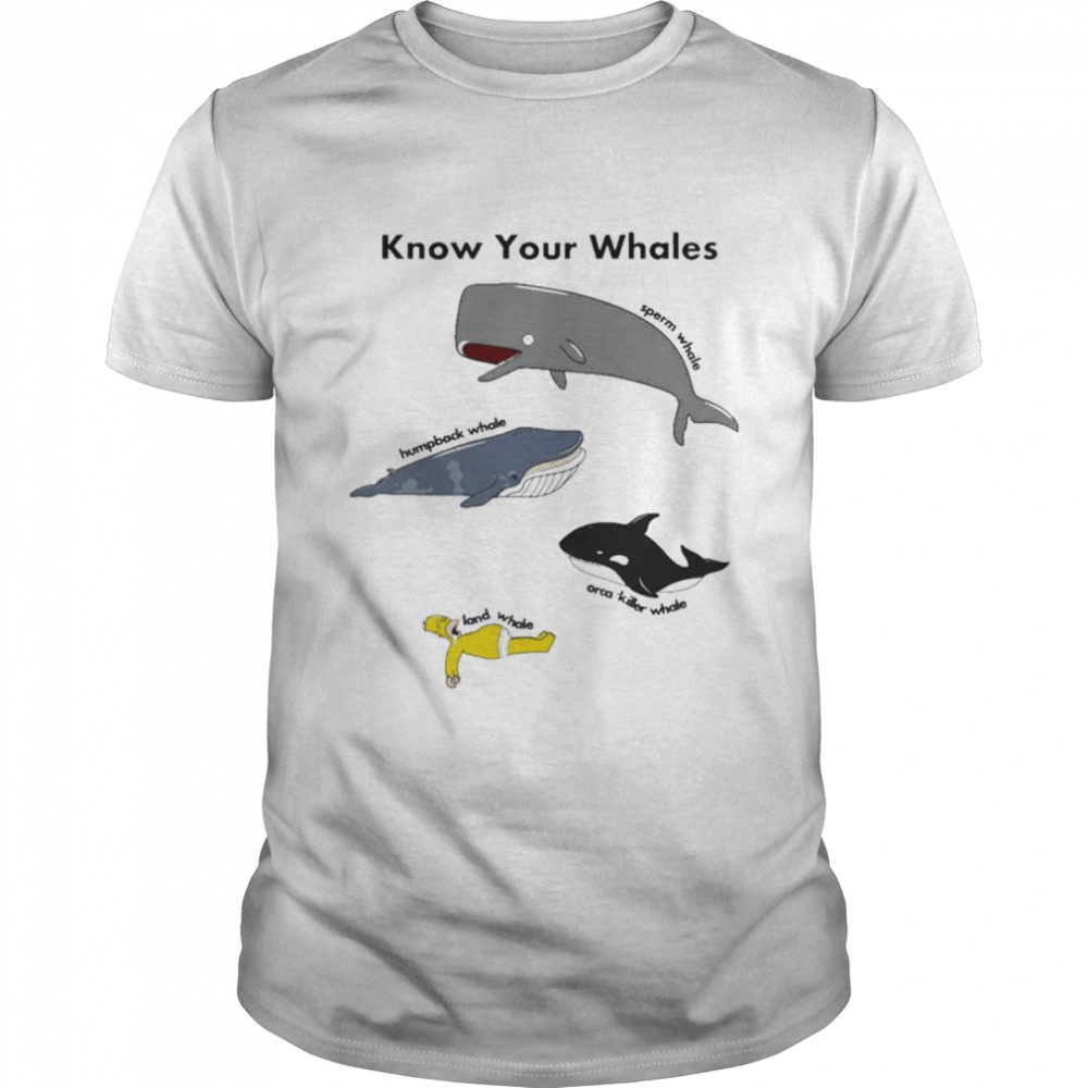 Know Your Whales T-Shirt