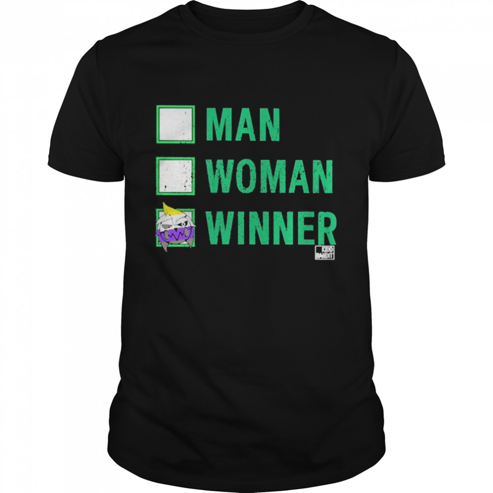 Man Woman Winner Kidd Bandit Shirt
