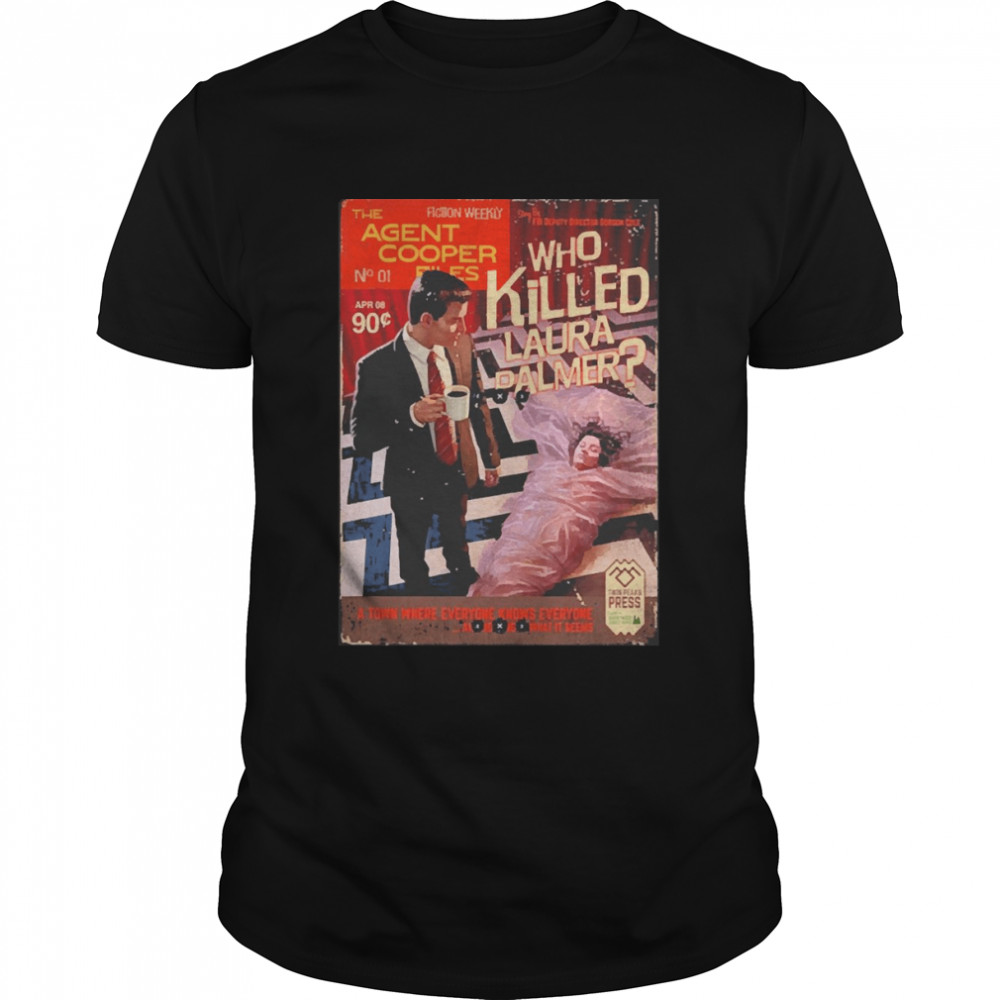 Fright-Rags The Agent Cooper Files  Classic Men's T-shirt