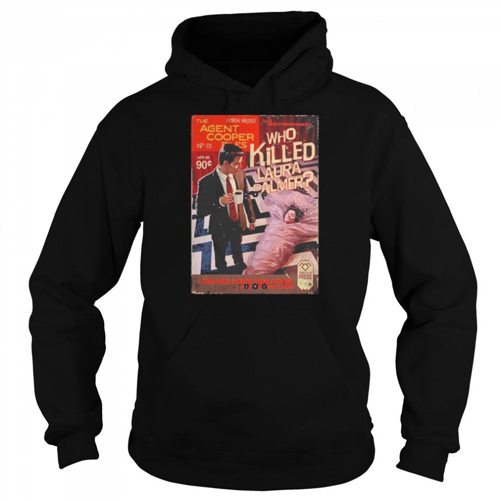 Fright-Rags The Agent Cooper Files  Unisex Hoodie