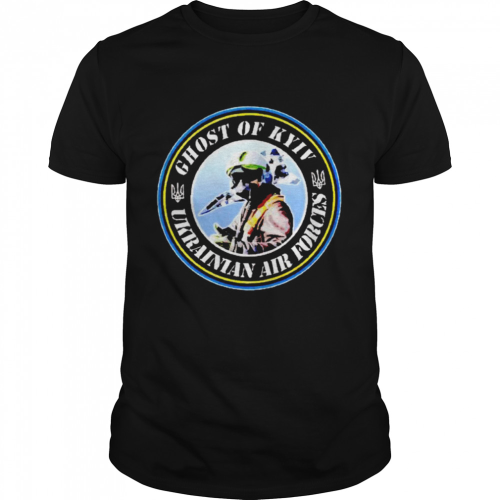 Ghost of Kyiv Ukrainian MiG-29 air forces shirt Classic Men's T-shirt