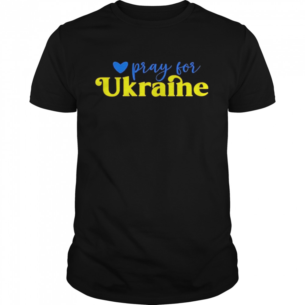 Pray For Ukraine No War shirt Classic Men's T-shirt