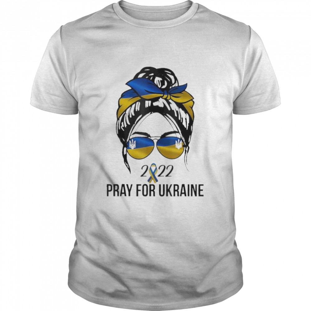 Ukraine Pride Women Pray For Ukraine Ukrainian Flag shirt