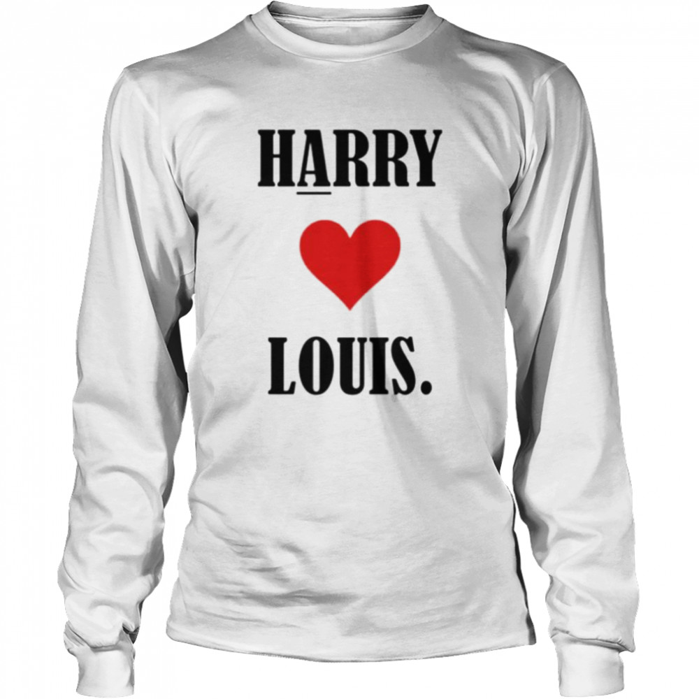 Harry love Louis shirt Long Sleeved T-shirt