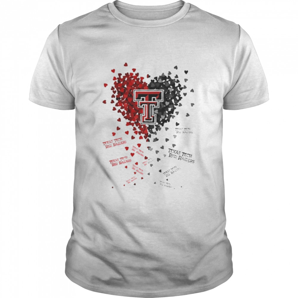 Texas tech red raiders football in my heart shirt Classic Men's T-shirt