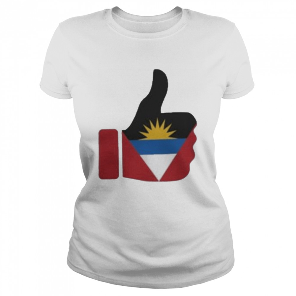 Flag Thumb Of Antigua And Barbuda 2022  Classic Women's T-shirt