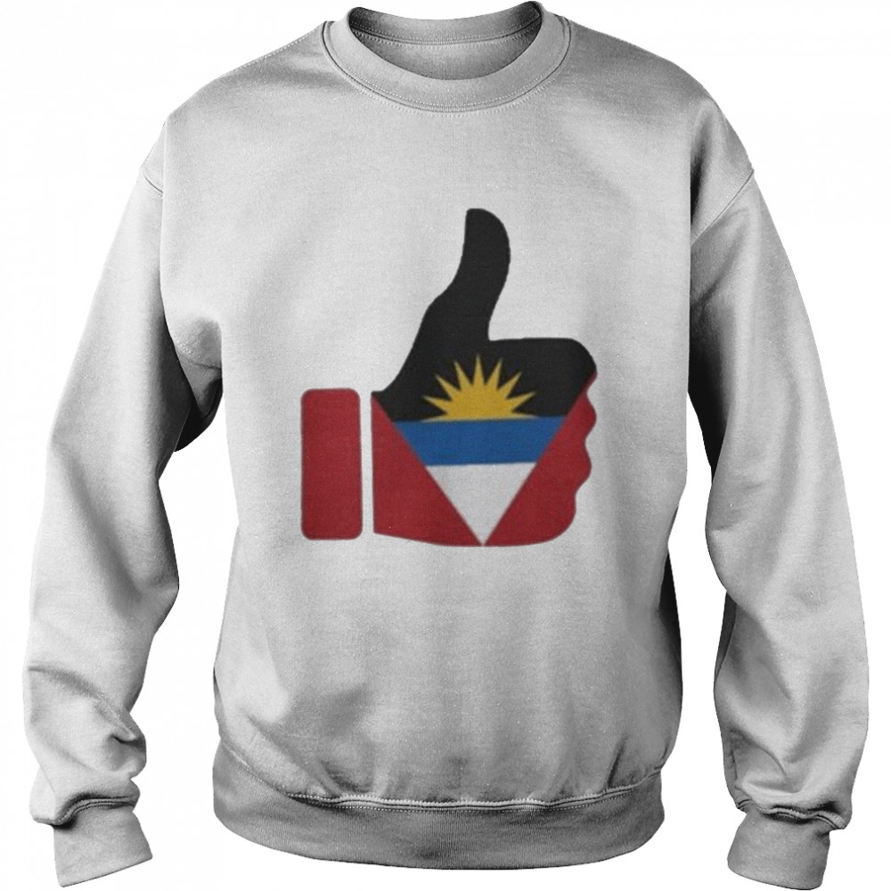 Flag Thumb Of Antigua And Barbuda 2022  Unisex Sweatshirt