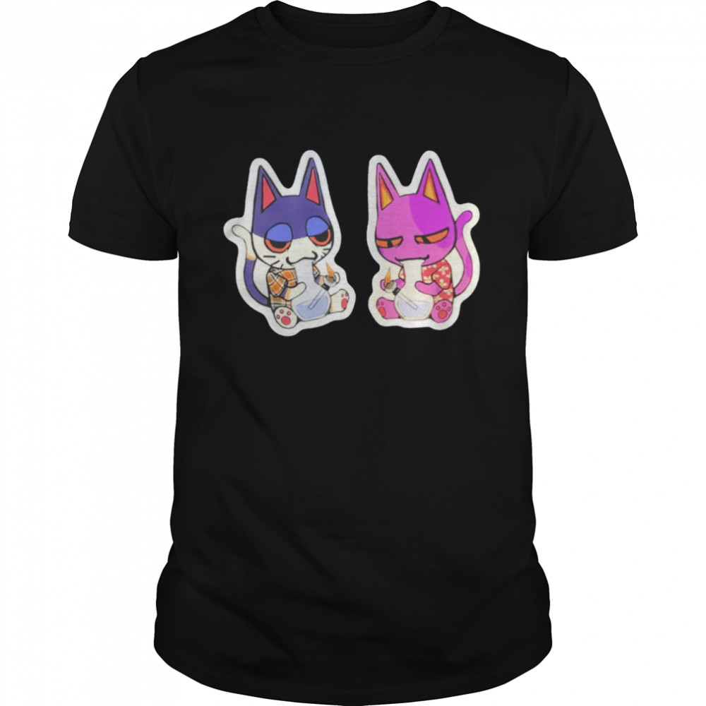 Punchy and Bob Cats cute T-shirt Classic Men's T-shirt