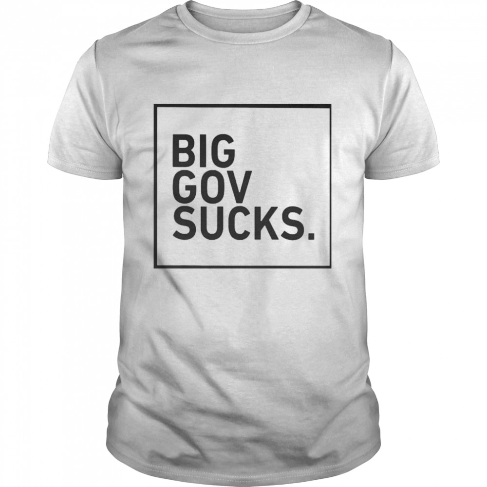 Big Gov Sucks  Classic Men's T-shirt