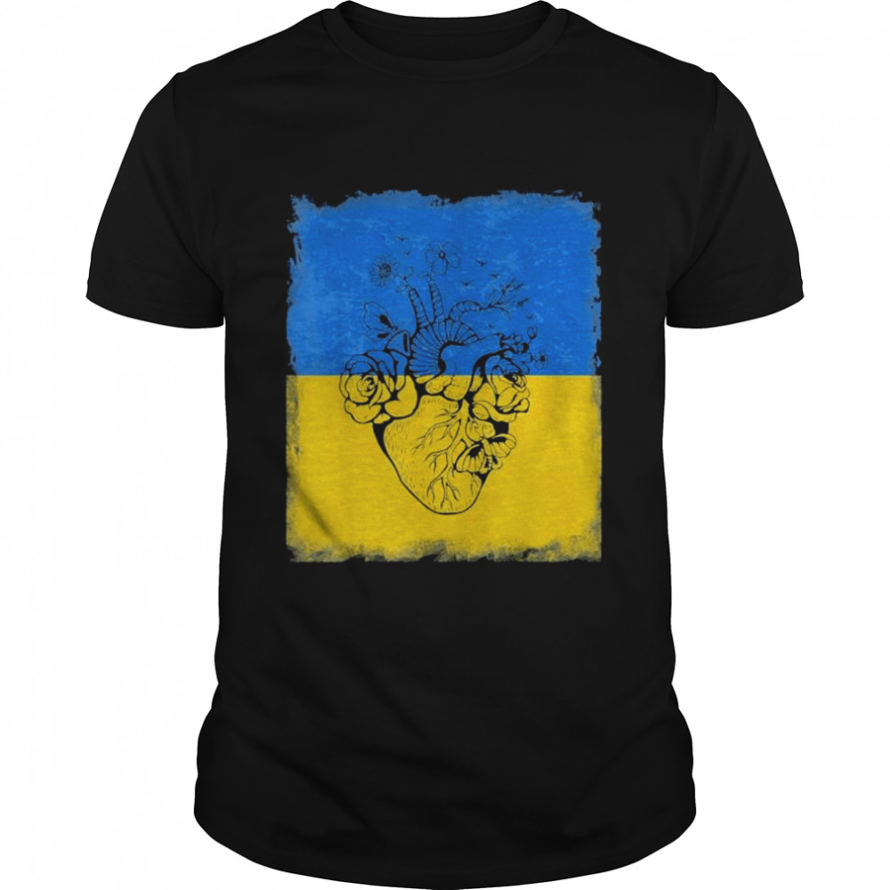 Ukrainian Lover I Stand With Ukraine Heart Peace Ukraine shirt