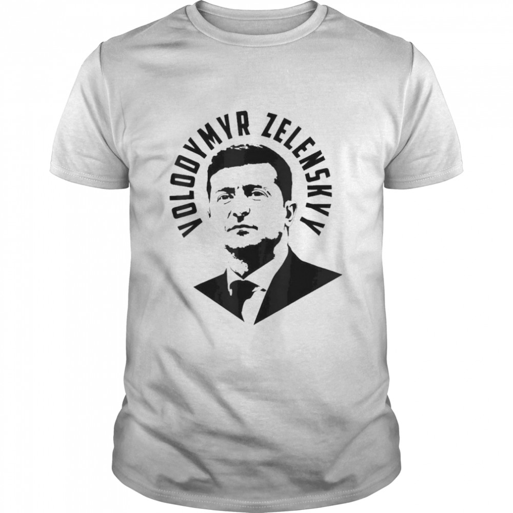 Hero Zelensky I Need Ammunition Not A Ride Ukraine Flag  Classic Men's T-shirt