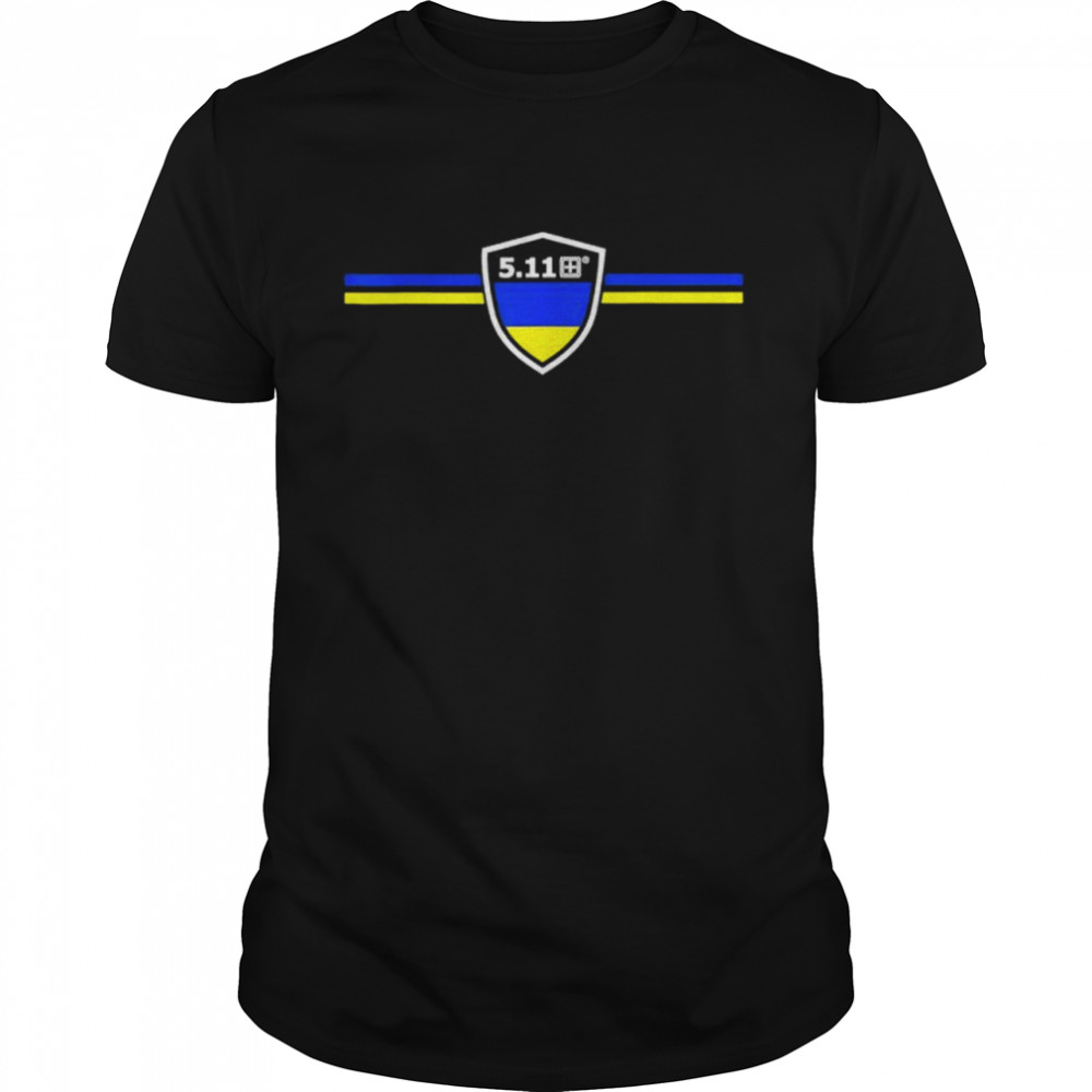 President Zelensky 5 11 Ukraine Flag Support Ukraine Love Ukraine shirt Classic Men's T-shirt