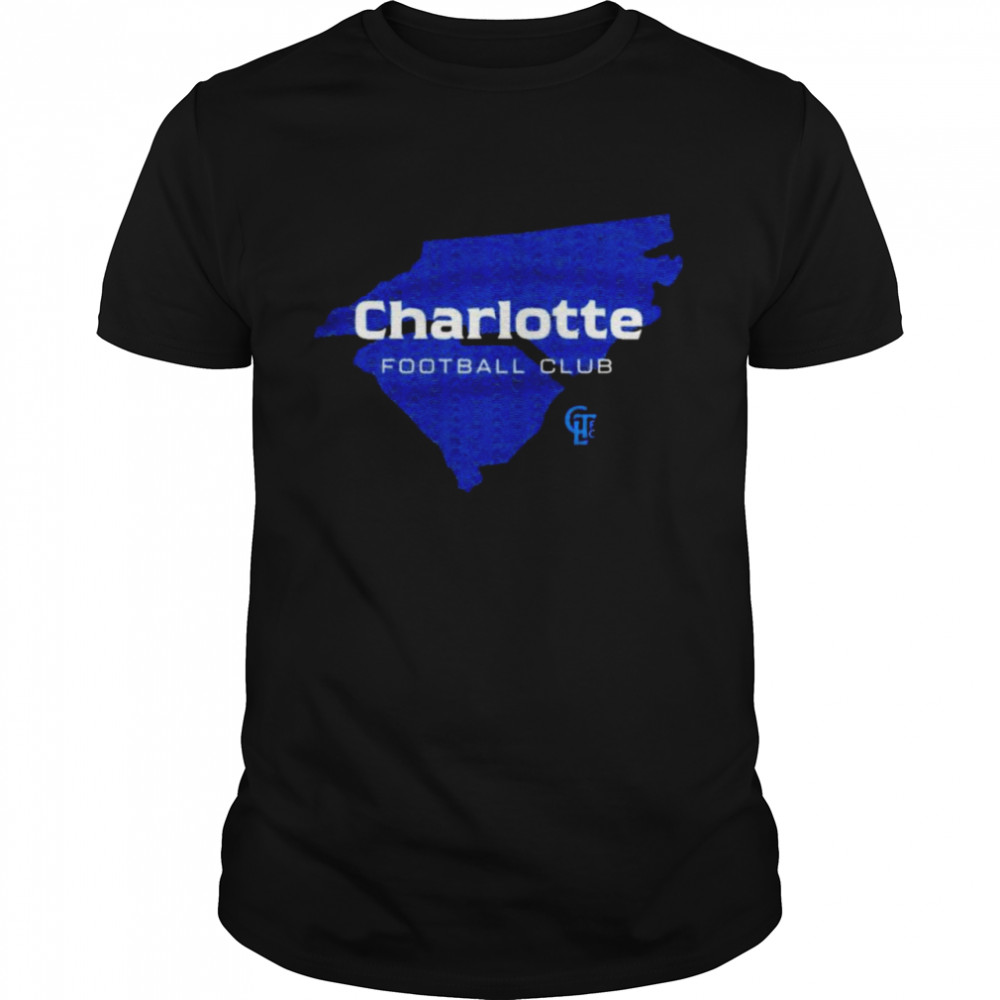 Charlotte FC State Silhouette shirt Classic Men's T-shirt