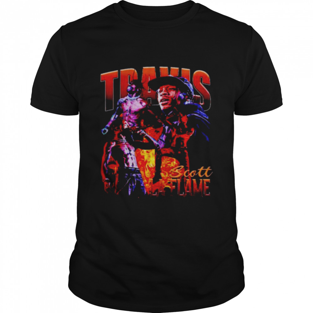Travis Scott la flame shirt Classic Men's T-shirt