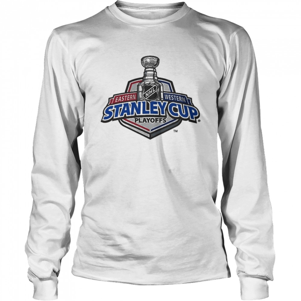 Eastern Vs Western Stanley Cup Playoffs 2022 NHL  Long Sleeved T-shirt