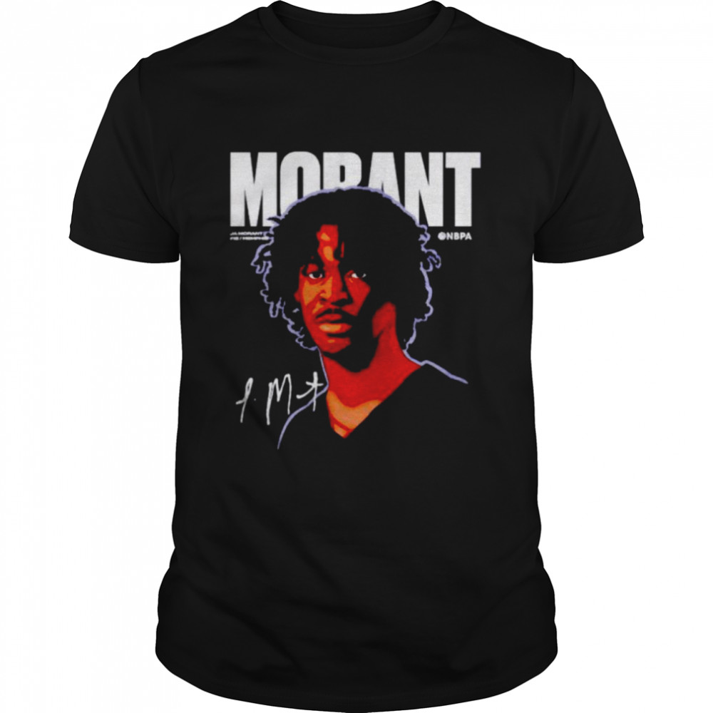 Memphis Grizzlies Ja Morant game face signature shirt Classic Men's T-shirt