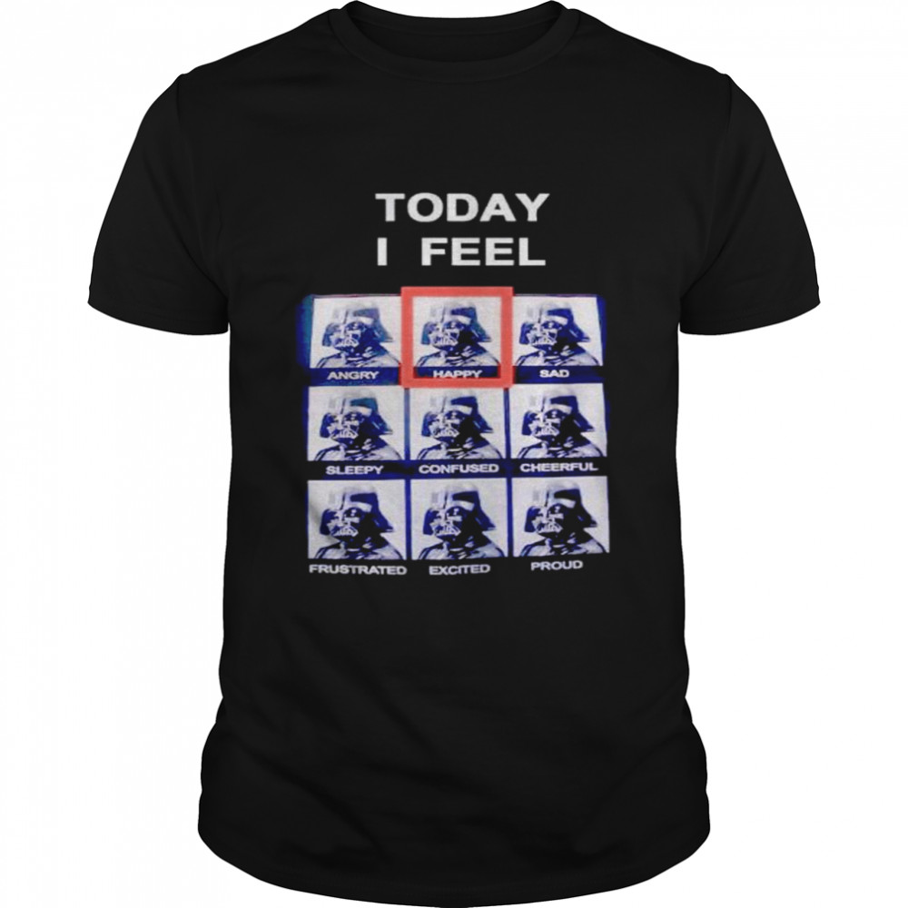 Darth Vader today I feel shirt Classic Men's T-shirt