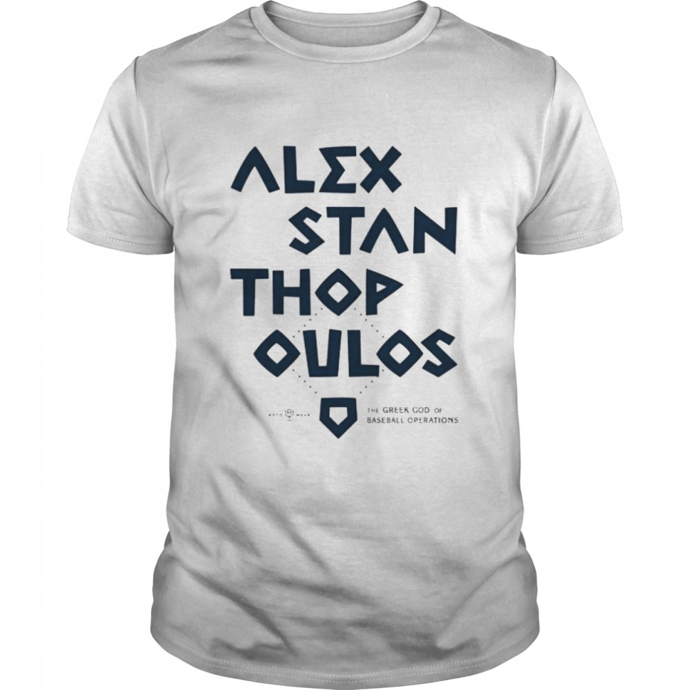 Aex stanthopoulos the greek god of baseball operations shirt Classic Men's T-shirt
