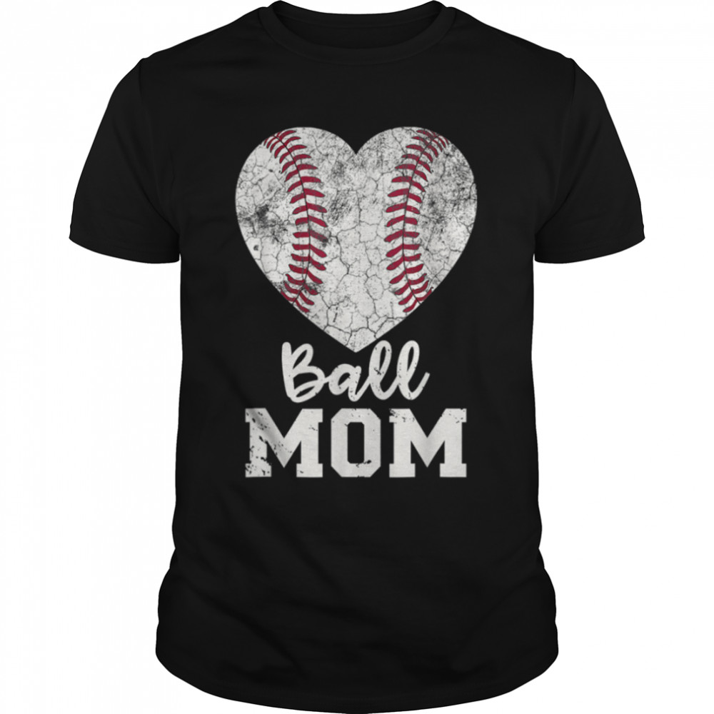 Baseball Mom Shirt Gift Cheering Mother Of Boys Outfit T-Shirt B09VYW58PV