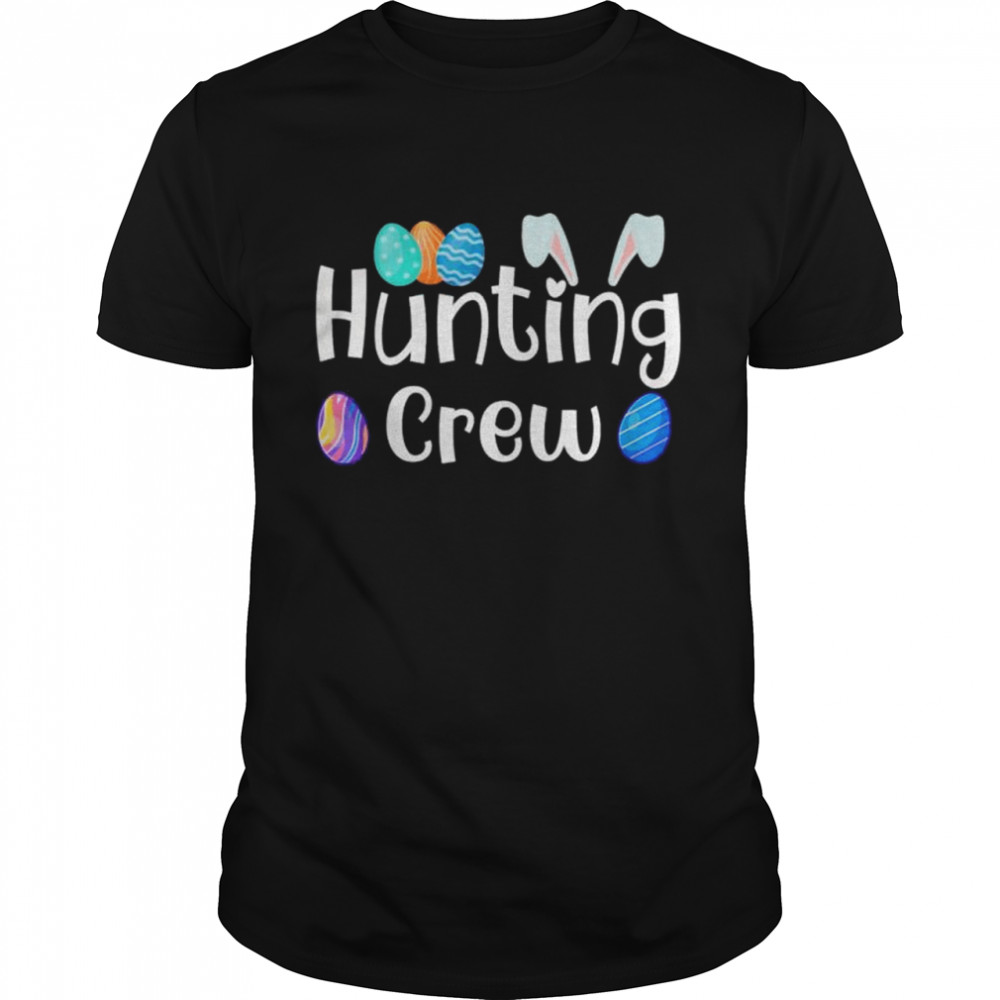 Easter Egg Hunting Crew Cute Happy Easter Day shirt Classic Men's T-shirt