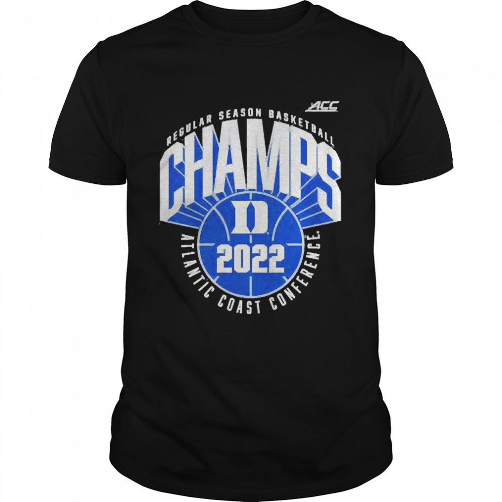 Duke Blue Devils 2022 PAC-12 Men’s Basketball Regular Season Champions  Classic Men's T-shirt
