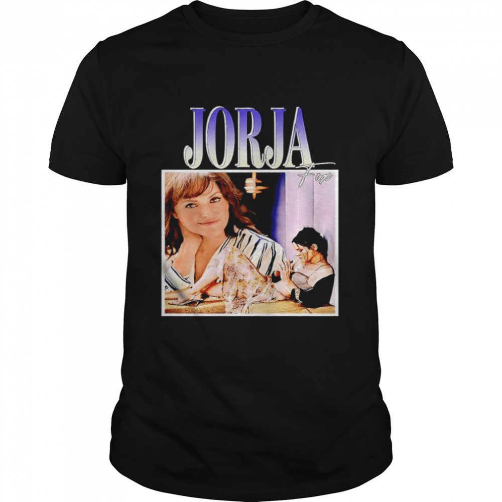 Jorja Fox vintage homage signature shirt