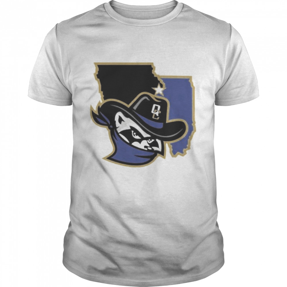 Midwest League Baseball Quad Cities River Bandits 22 shirt Classic Men's T-shirt