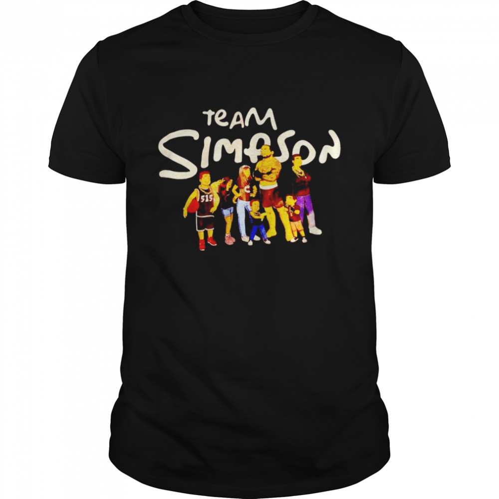 Team Simpson basketball shirt Classic Men's T-shirt