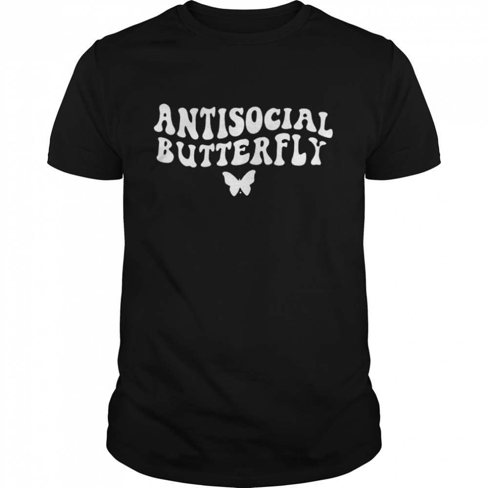 Antisocial butterfly shirt Classic Men's T-shirt