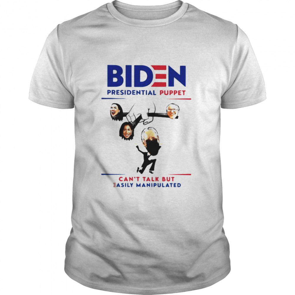 Biden presidential puppet can’t talk but easily manipulated shirt Classic Men's T-shirt