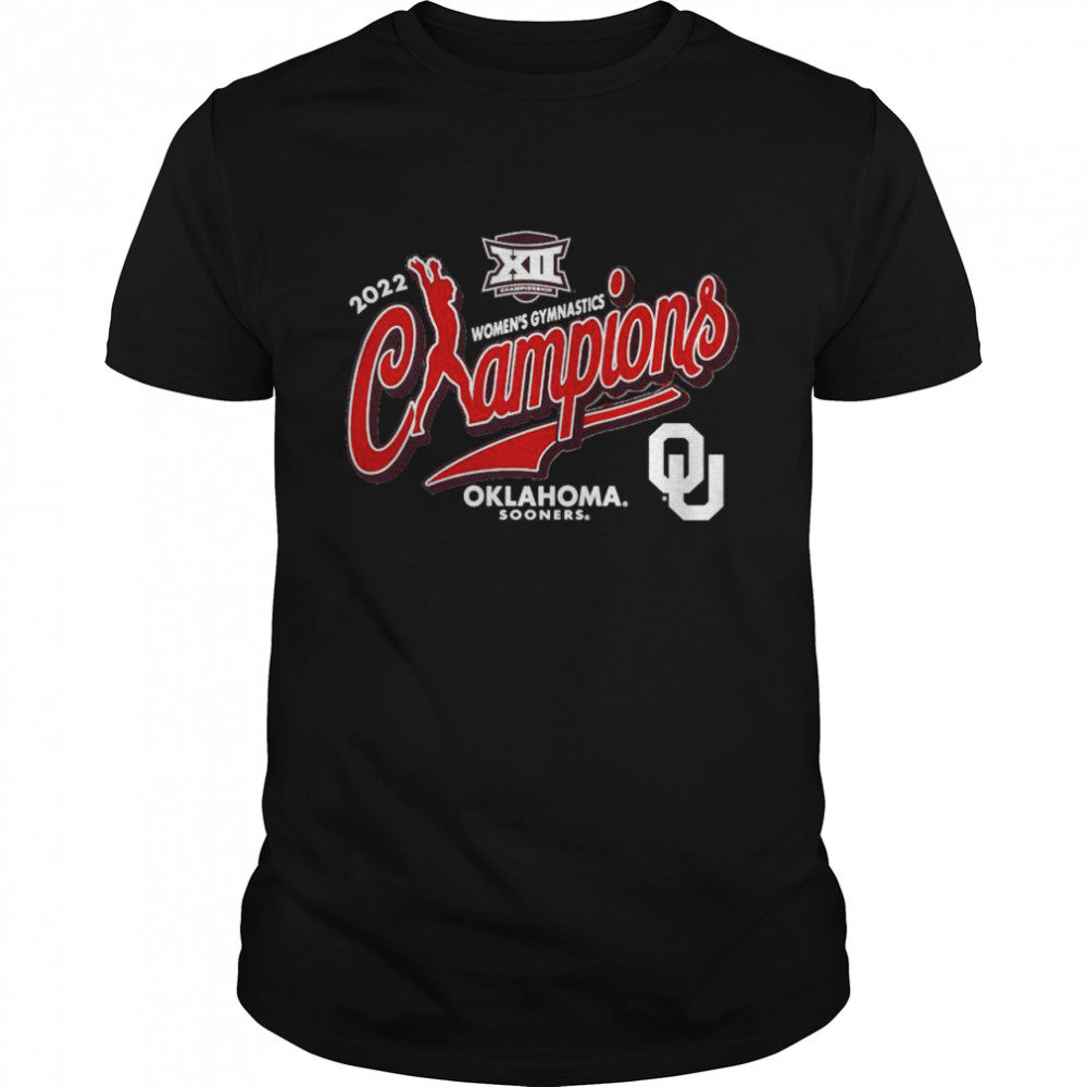 Oklahoma Sooners 2022 Big 12 Women’s Gymnastics Conference Champions shirt Classic Men's T-shirt