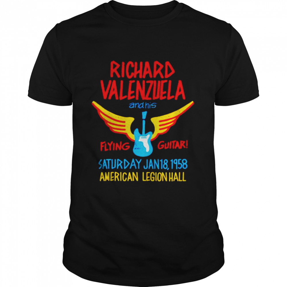 Richard Valenzuela and His Flying Guitar shirt Classic Men's T-shirt