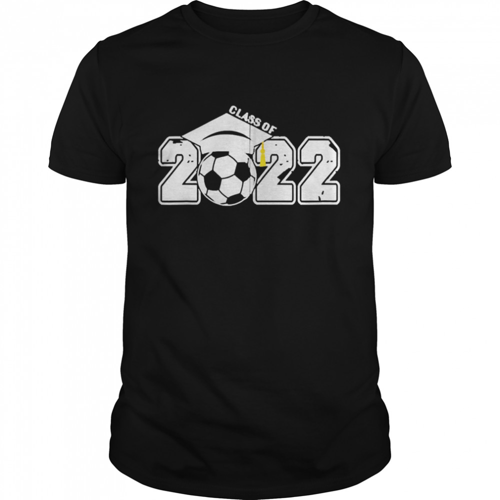 Class of 2022 Graduation Gifts for Him Her Soccer Ball  Classic Men's T-shirt
