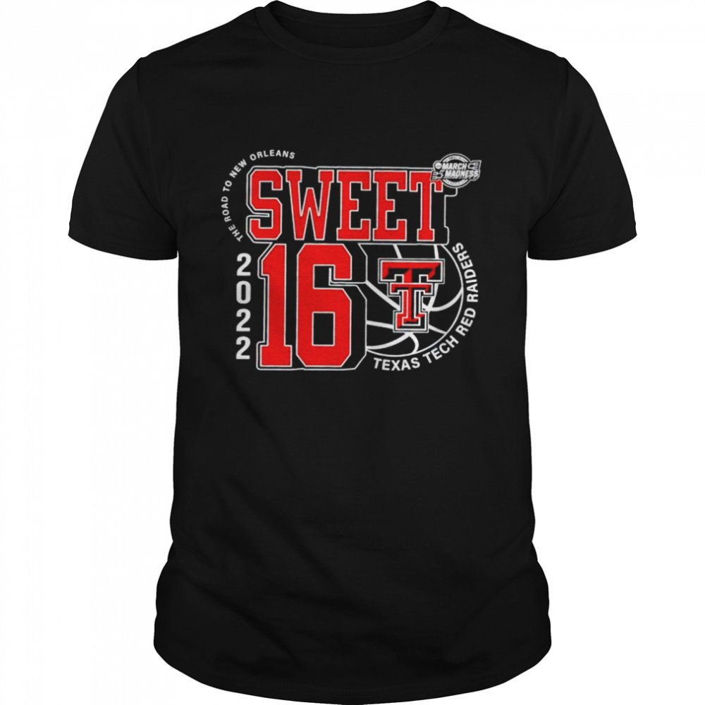 Texas Tech Red Raiders Sweet 16 Ncaa Men’s Basketball 2022  Classic Men's T-shirt