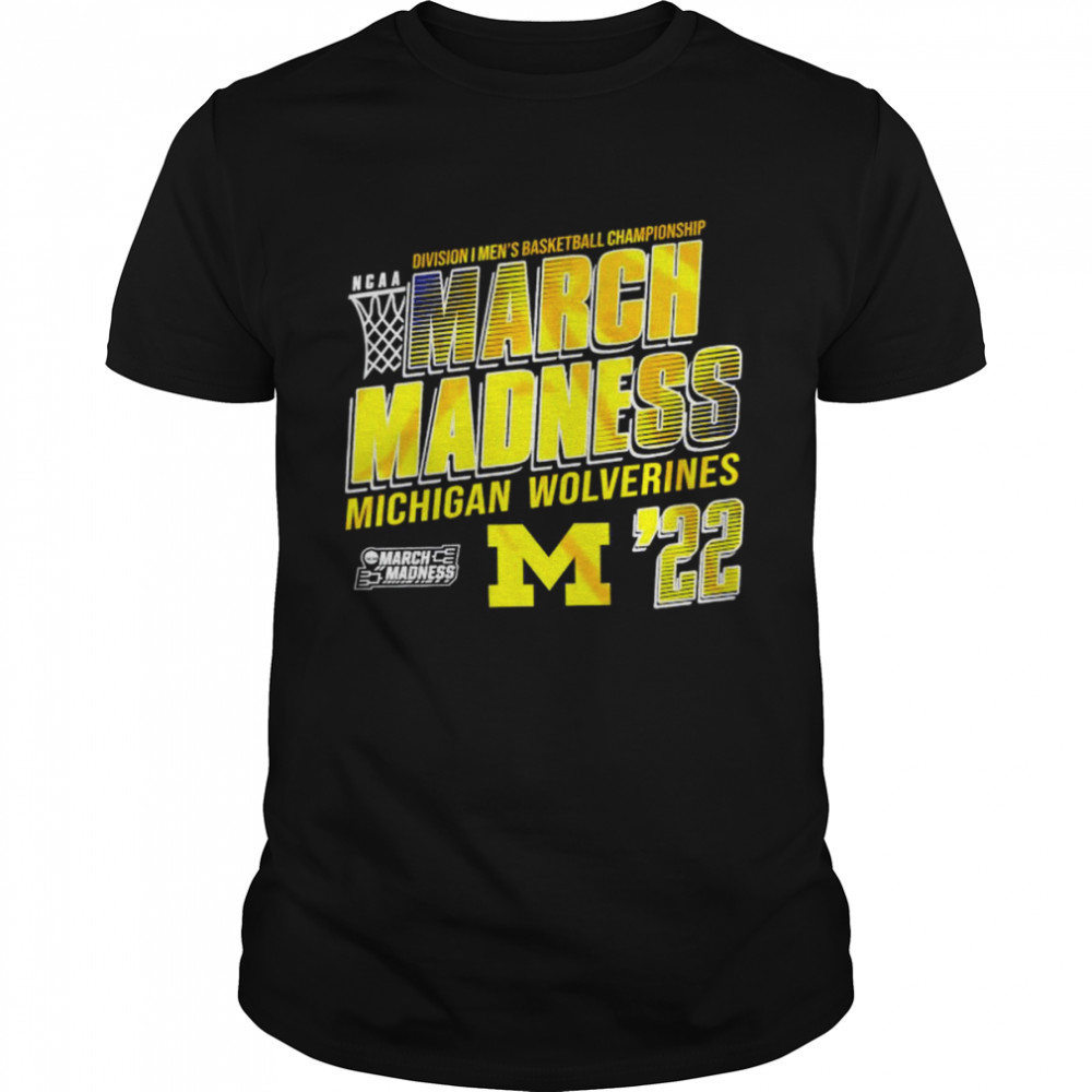 Michigan Wolverines 2022 NCAA Division I Men’s Basketball Championship March Madness shirt Classic Men's T-shirt