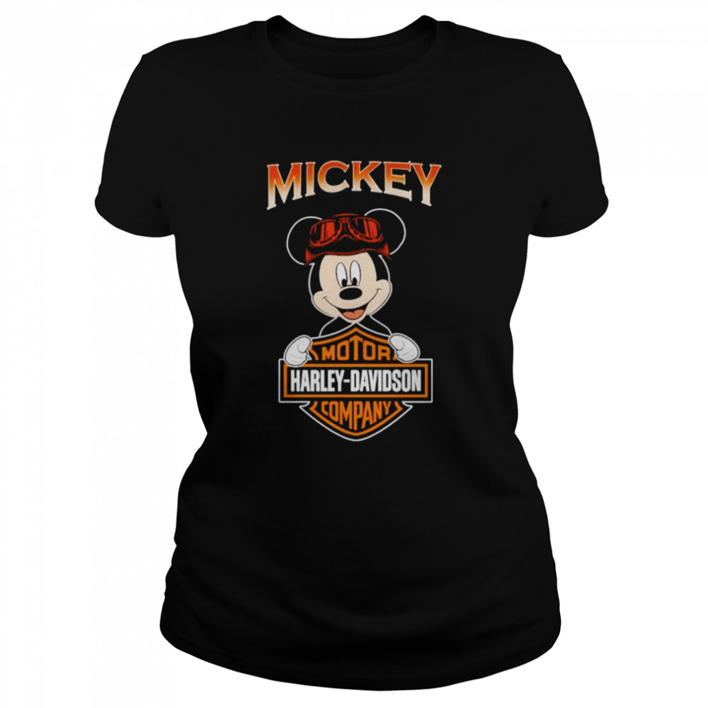 Mickey Motor Company Harley-Davidson shirt Classic Women's T-shirt