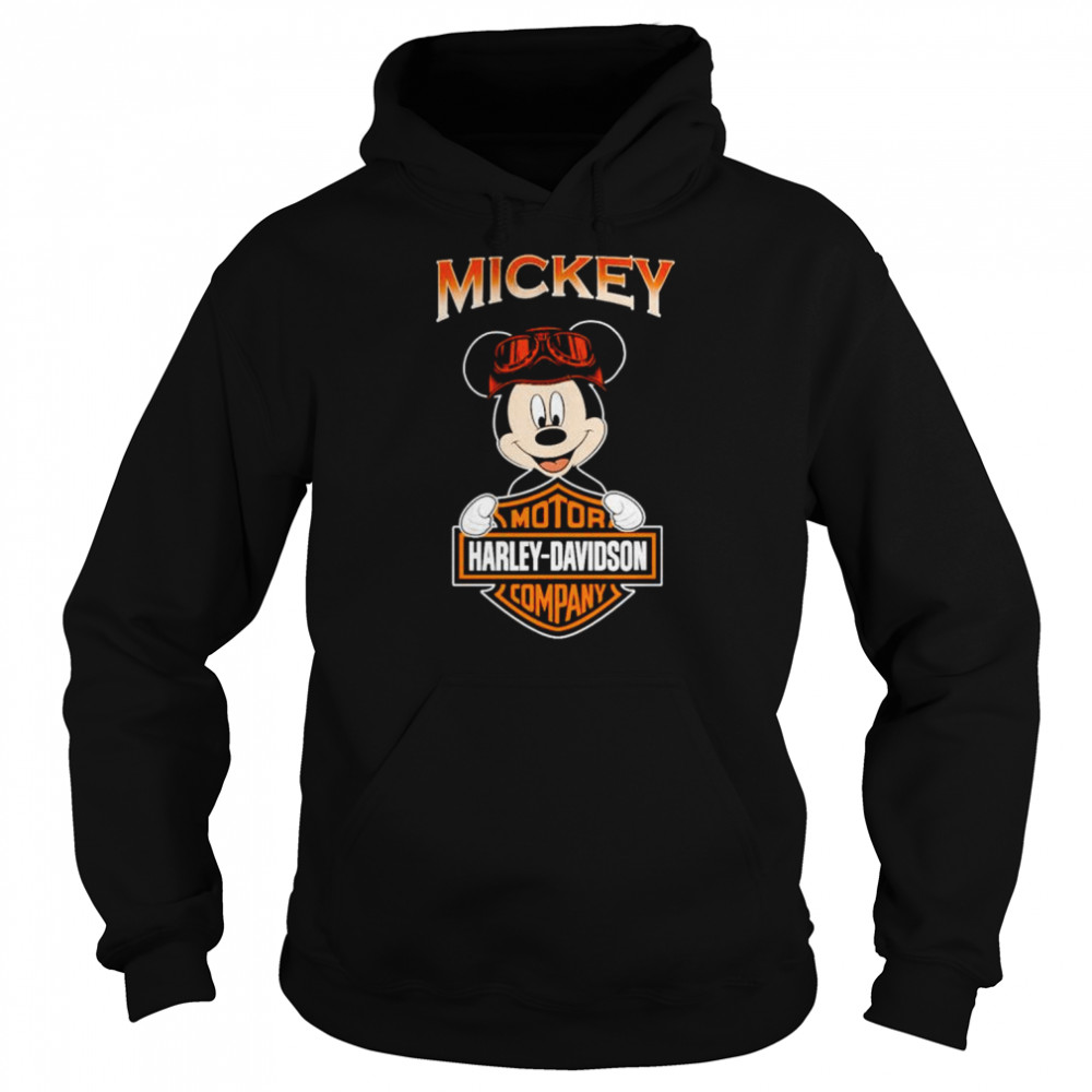 Mickey Motor Company Harley-Davidson shirt Unisex Hoodie