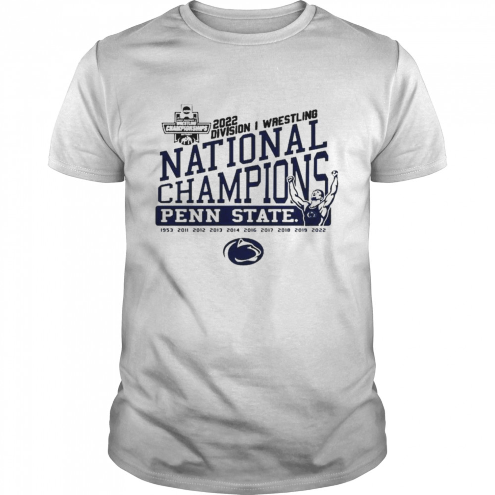 Penn State Nittany Lions 2022 Division I Wrestling National NCAA Champions 2022 shirt