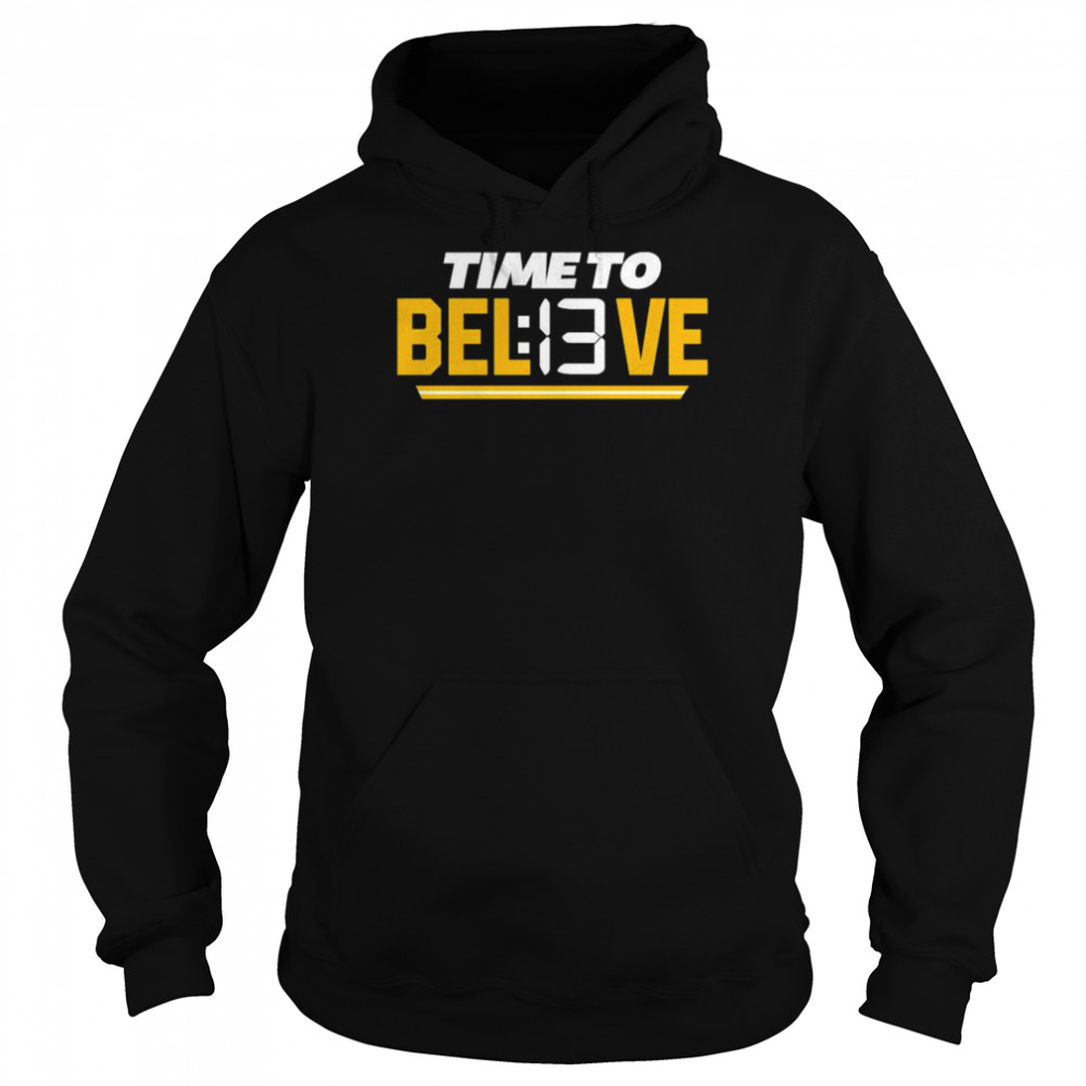 Time To Bel13ve Kansas City Chiefs T- Unisex Hoodie