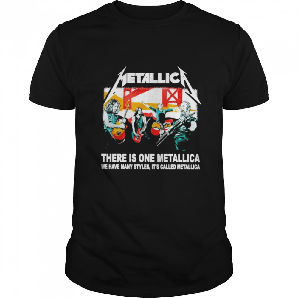 There is one Metallica we have many styles shirt Classic Men's T-shirt